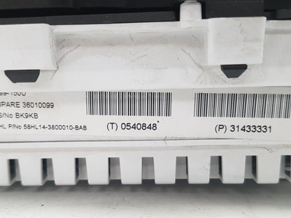 2014 - 2019 Volvo V40  Hatchback Instrument Cluster 31433331