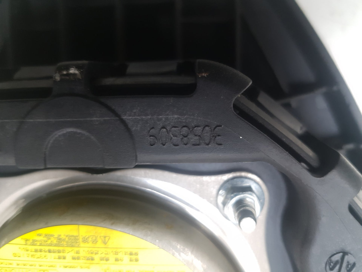 2010 Saab 9-3  Estate Airbag Module 12757622