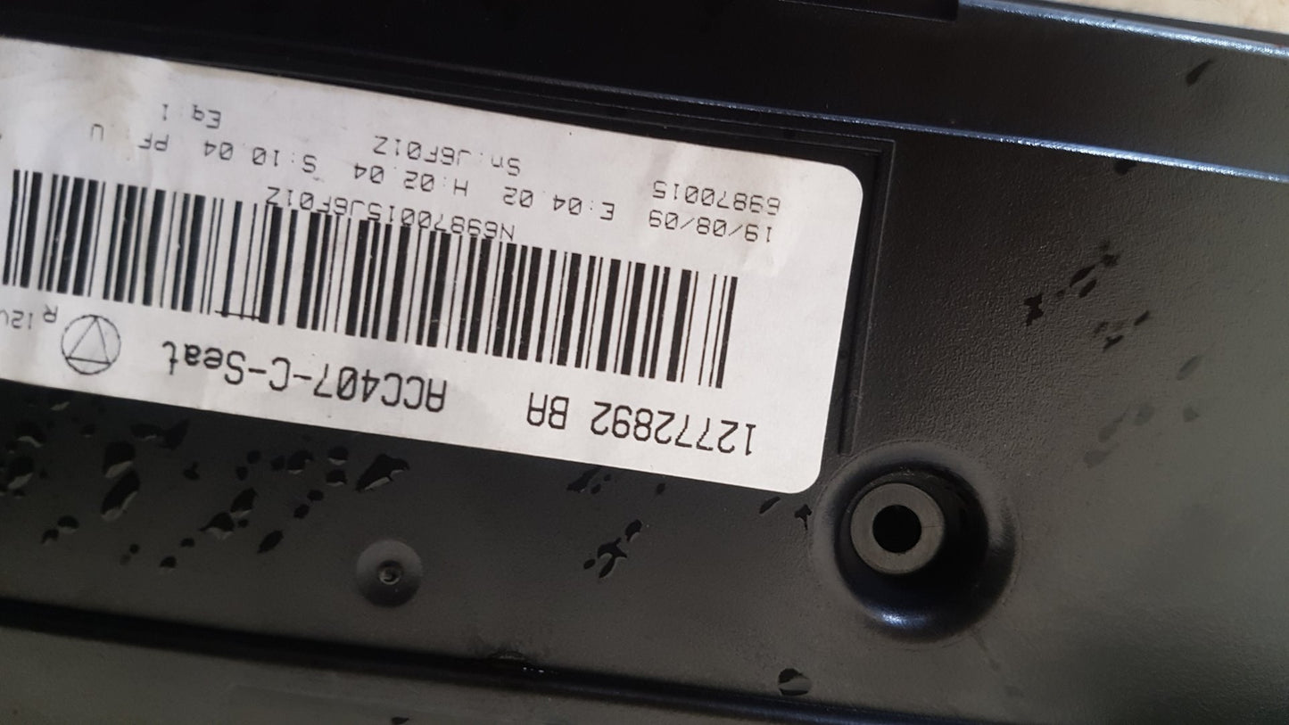 2009 Saab 9-3 YS 3F Heater Controls 12772892 VRAC Grade A