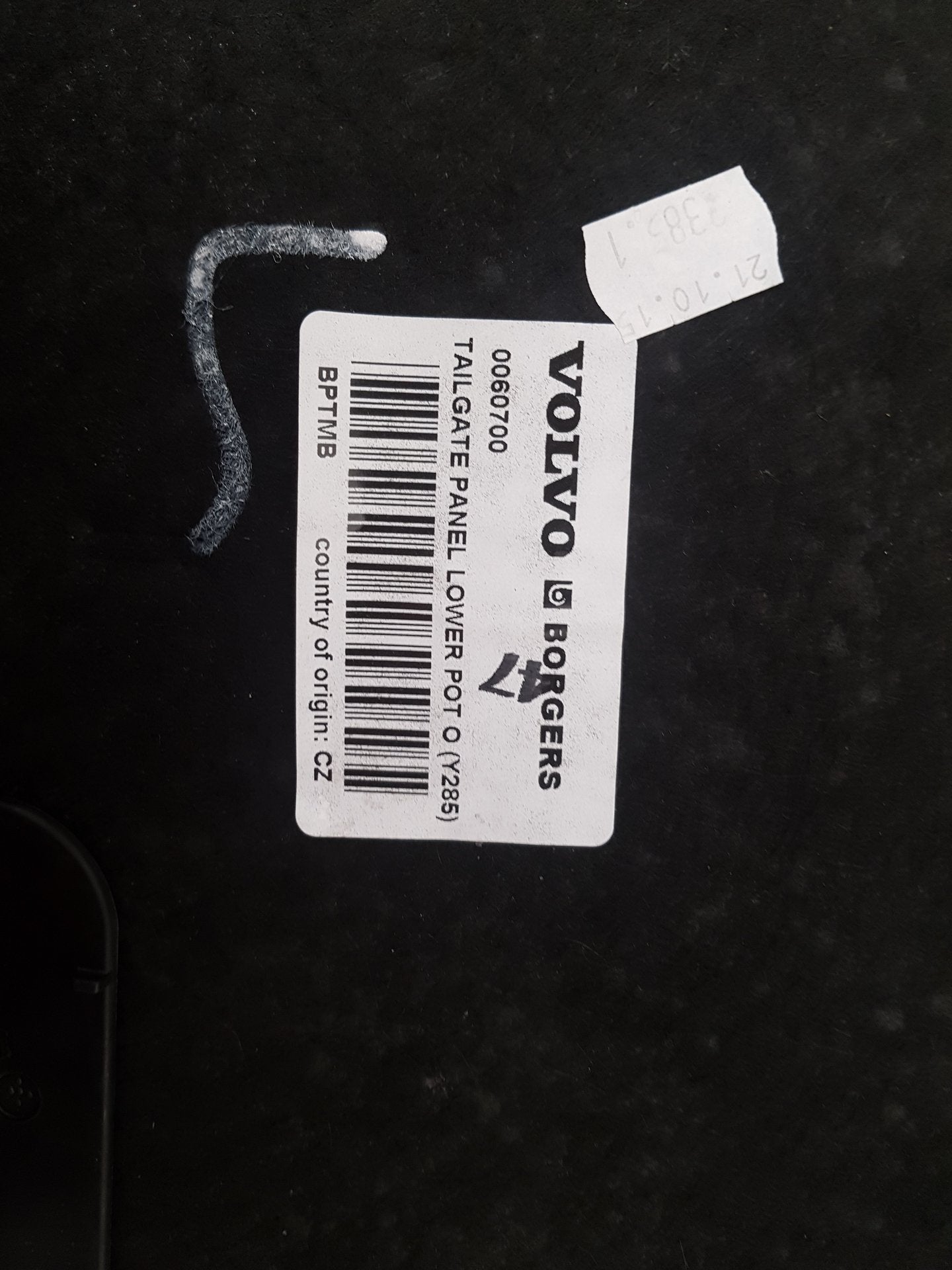 2004 - 2007 Volvo V50  Estate RADIATOR HOSE 30723083