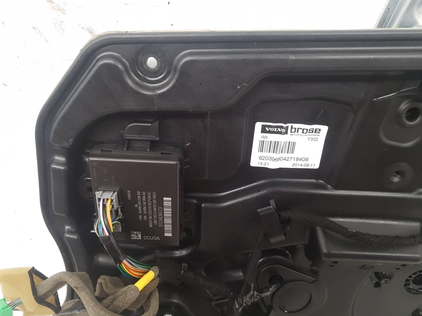 2015 Volvo S60  Saloon WINDOW REG (DRIVERS SIDE REAR) 30784313