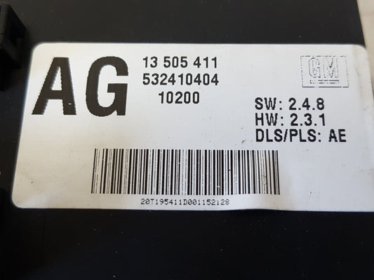 2010 - 2012 Saab 95  Saloon TOWBAR CONTROL MODULE 13505411
