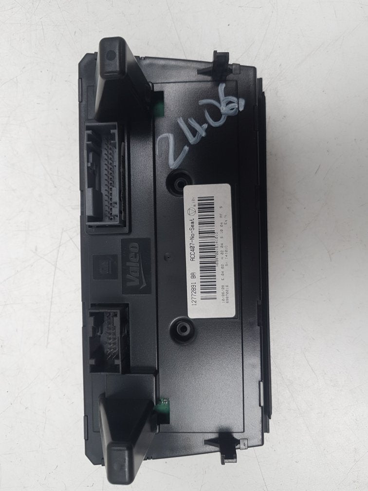 2008 - 2011 Saab 9-3  Convertible Heater Controls 12772891 BA