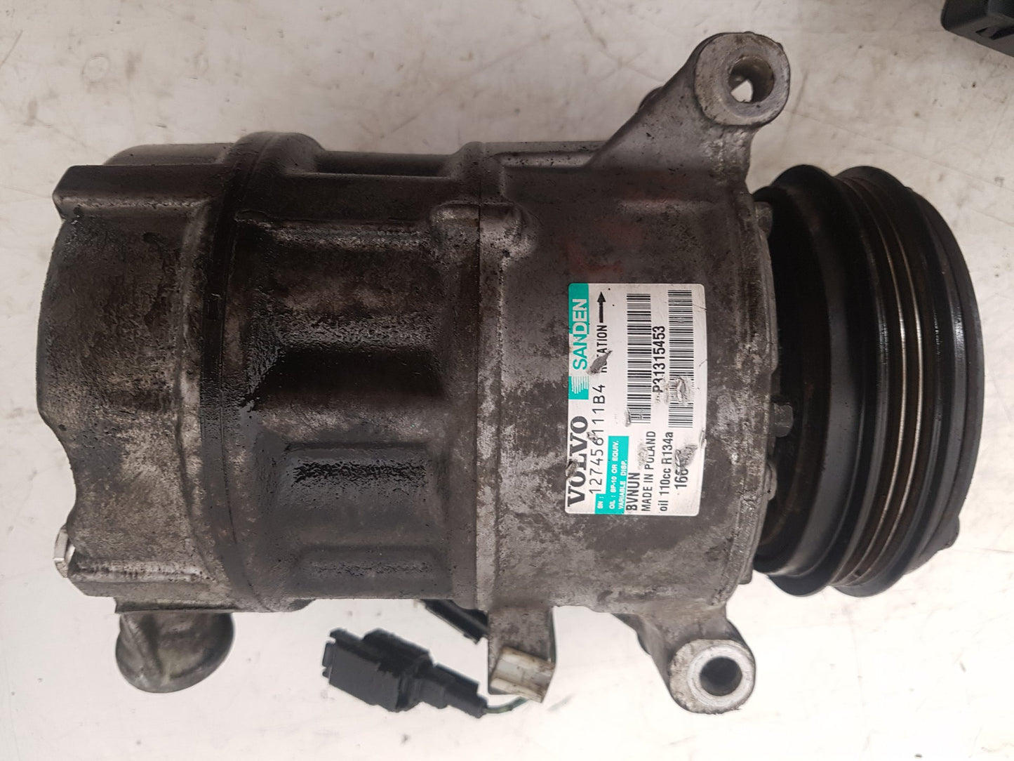 2011 - 2014 Volvo V60 I 155 Estate A/C Compressor 31315453