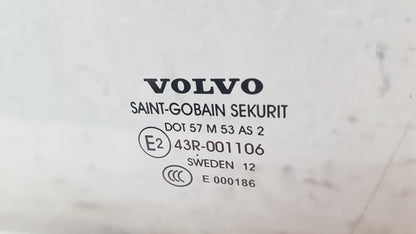 2008 - 2016 Volvo XC60   Left Front Door Window