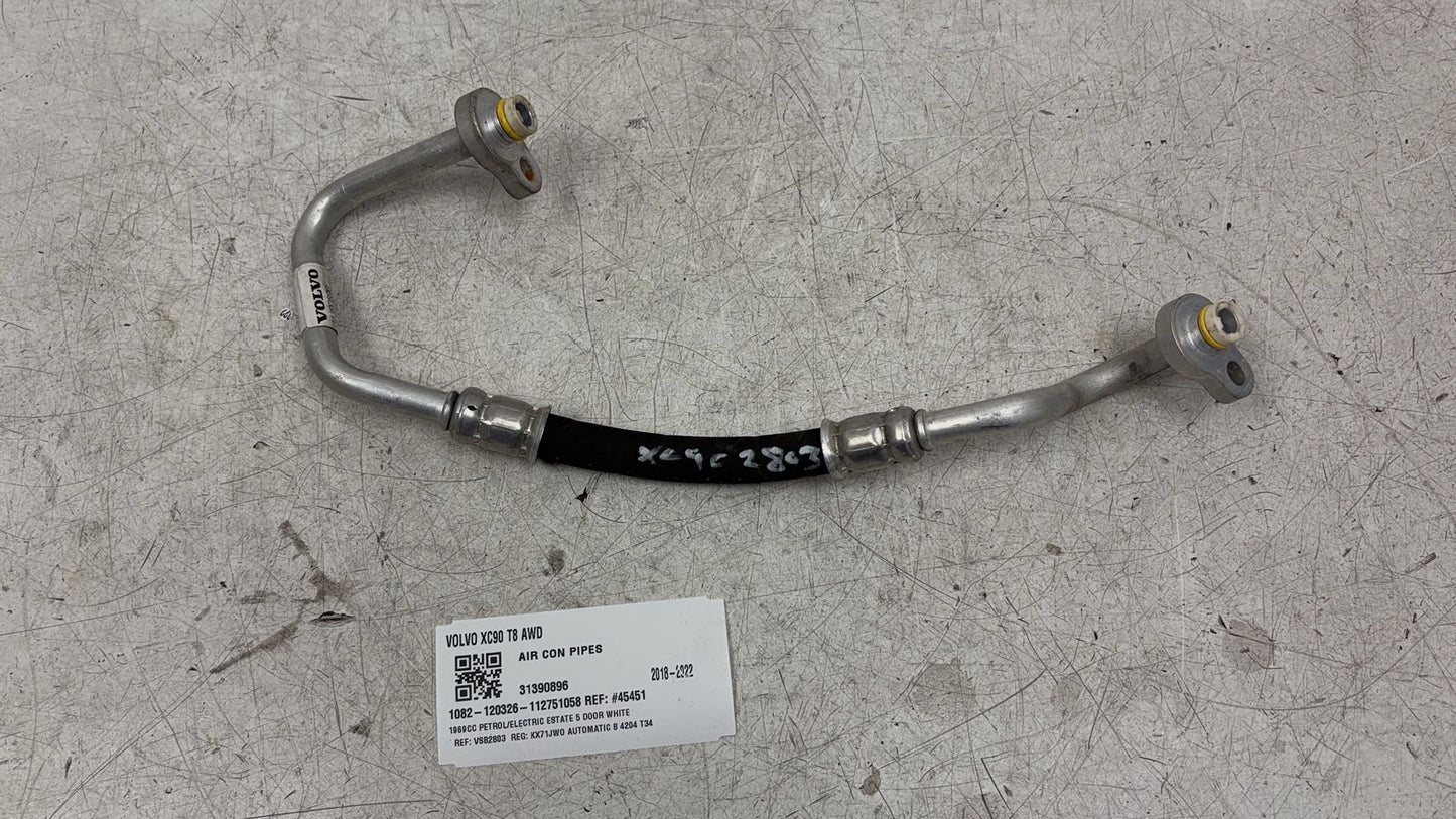 2016 - 2023 Volvo XC90 II 256 Estate A/C Pipe  31390896