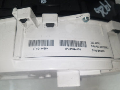2012 - 2021 Volvo V40  Hatchback Instrument Cluster 31394175