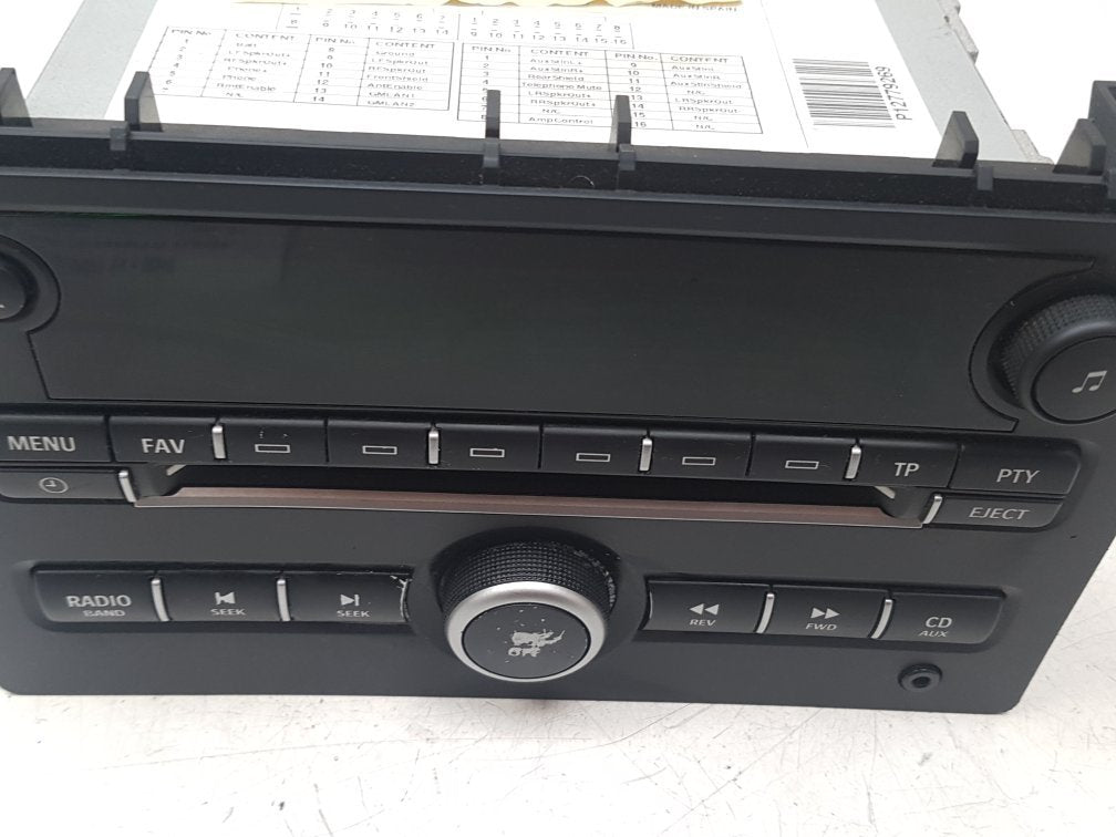 2005 - 2015 Saab 9-3  Estate RADIO CD CASSETTE PLAYER 12779269