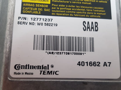 2003 - 2015 Saab 9-3  Convertible Airbag Module 12771237