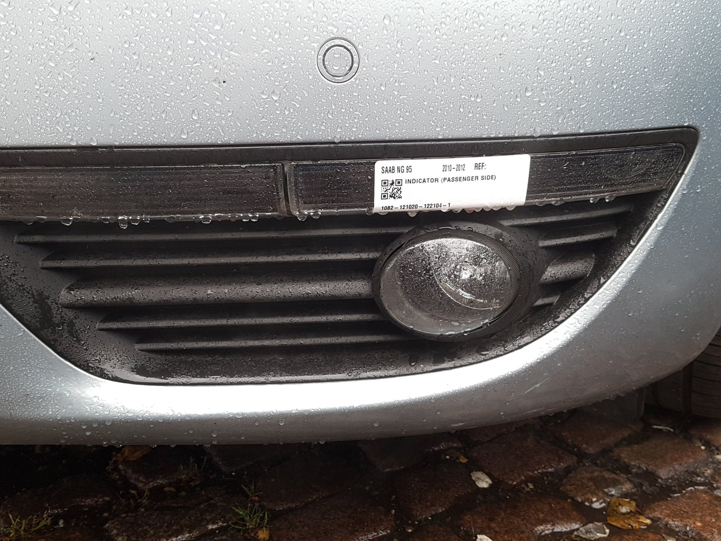 2010 - 2012 Saab 9-5  Saloon FOG LIGHT GRILL (LEFT) 12776793