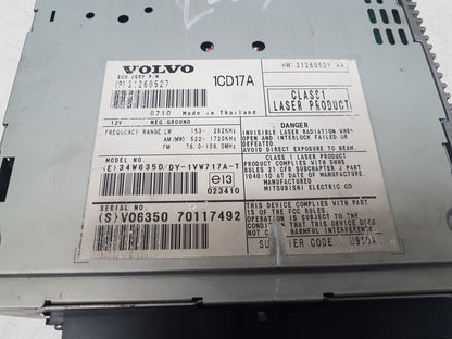2004 - 2010 Volvo V50  Estate RADIO AND CD PLAYER 31260527
