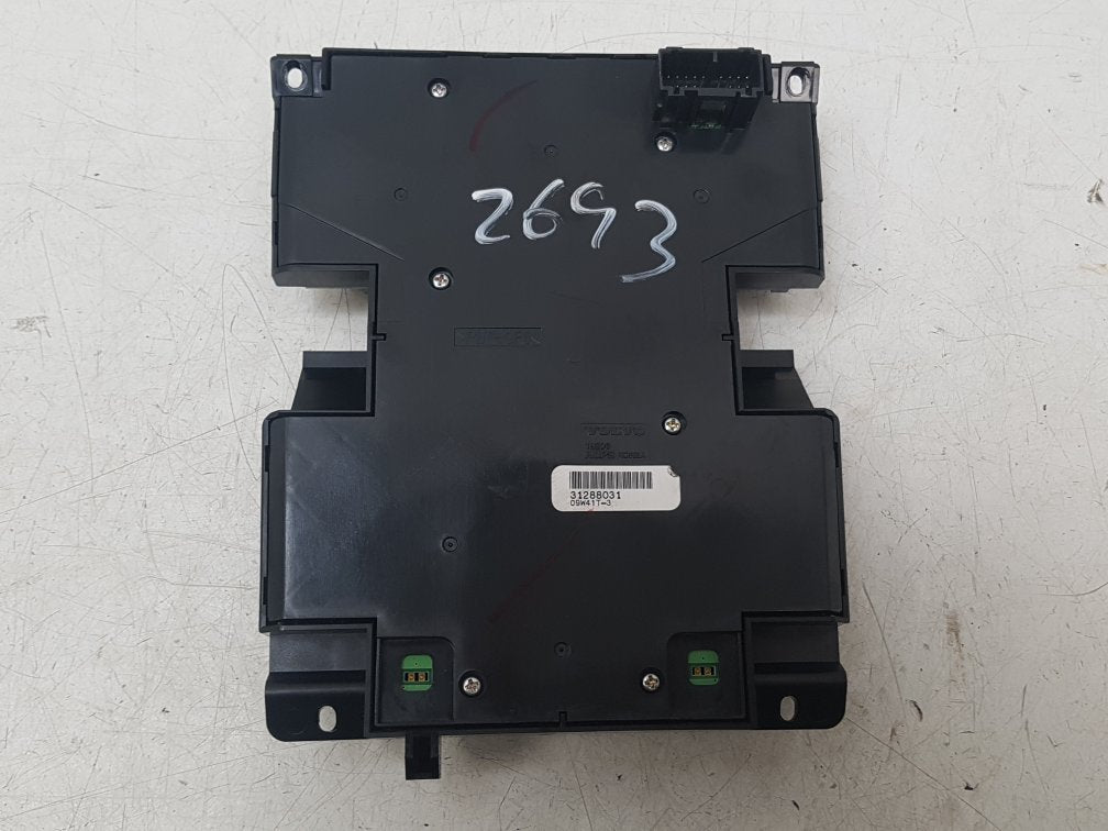 2006 - 2012 Volvo C30  Hatchback HEATER & RADIO CONTROL PANNEL 31288031