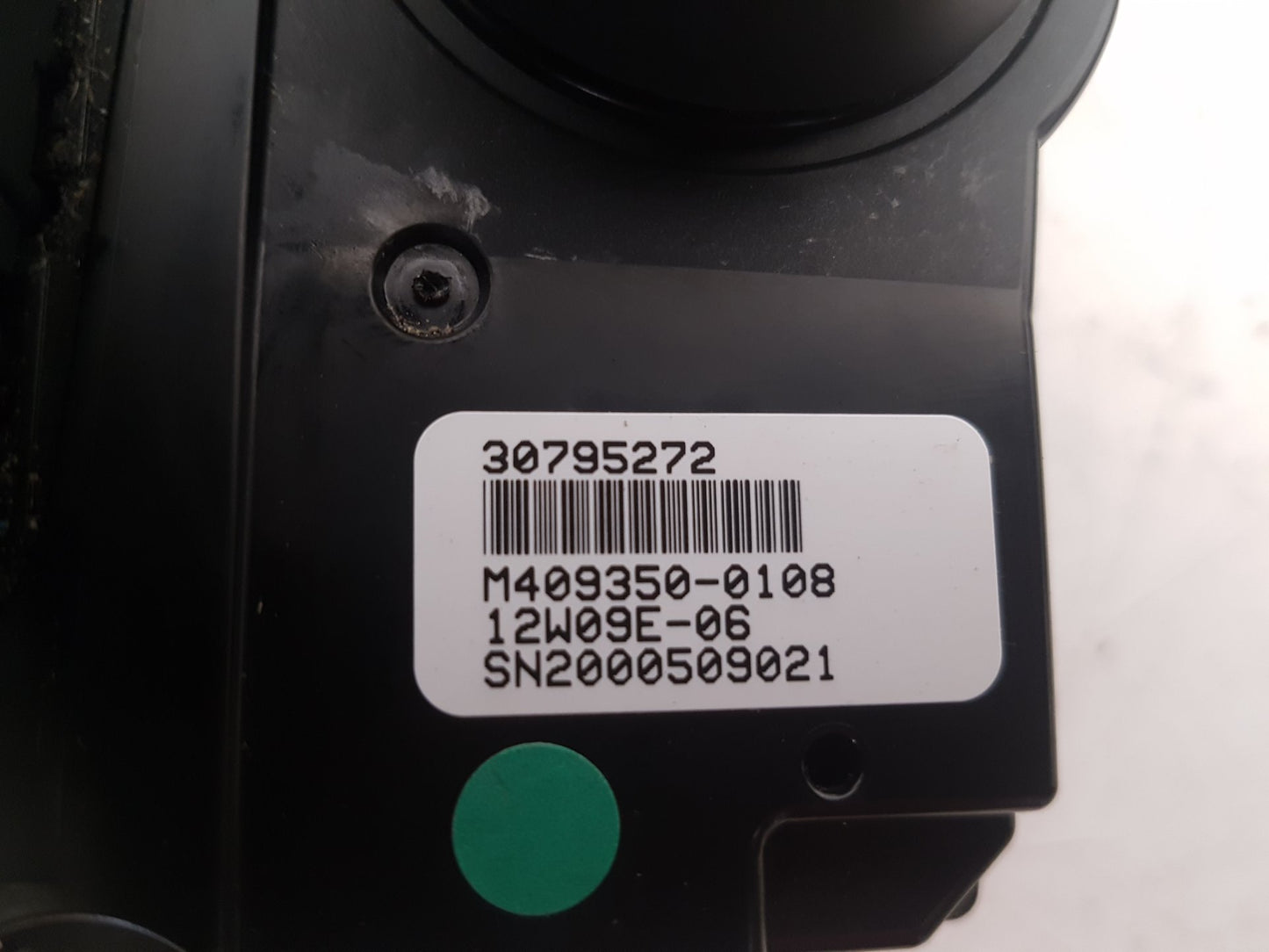 2008 - 2013 Volvo XC60 I 156 Estate HEATER & RADIO CONTROL PANNEL 30795272
