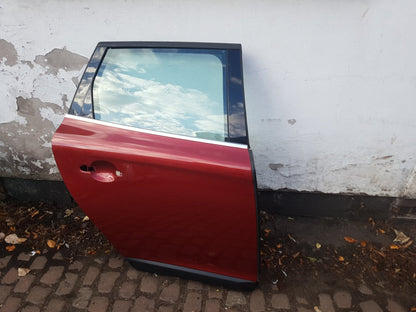 2008 - 2013 Volvo XC60 I 156 Estate Volvo XC60 Rear Right BARE Door Flamenco Red 702 Driver Side 2008-2017 31402418