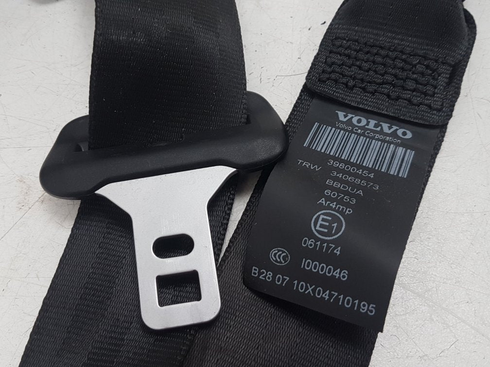 2010 - 2015 Volvo S60   Left Rear Seat Belt 39800454