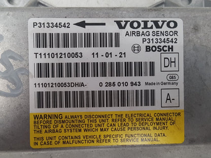 2010 - 2014 Volvo S60 II 134 Saloon Airbag Module 31334542