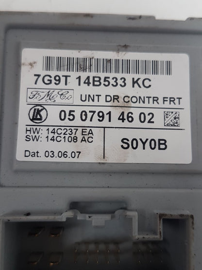 2007 - 2010 Volvo V70  Estate Door Control Module 7G9T14B533KC