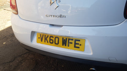 2009 - 2014 Citroen DS3 A55 Hatchback Rear Bumper 7410 LE