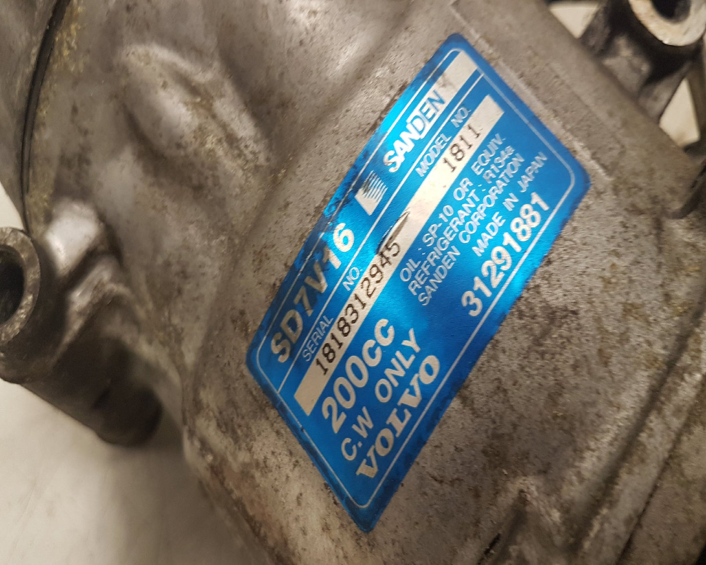 2006 - 2010 Volvo C30  Hatchback A/C Compressor 31291881