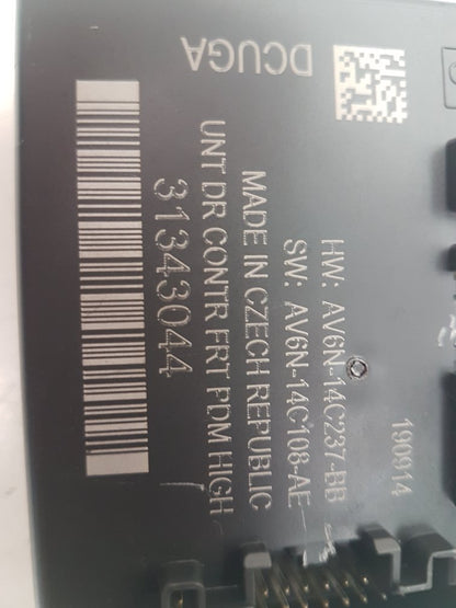 2012 - 2016 Volvo V40  Hatchback Door Control Module 31343044