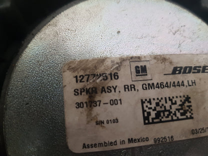 2010 Saab 9-3  Estate LOUDSPEAKER (PASSENGER SIDE REAR) 12772516