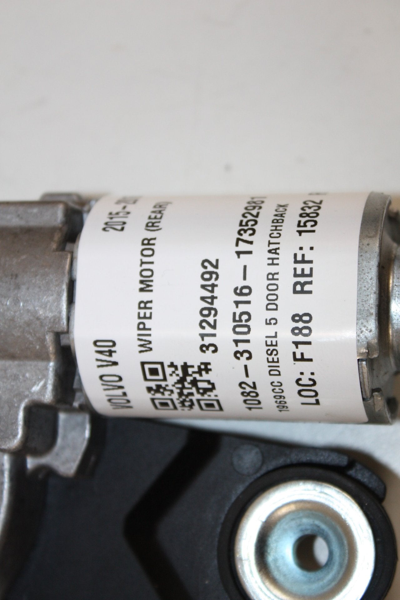 2014 - 2016 Volvo V40  Hatchback Rear Wiper Motor 0390201884 31294492