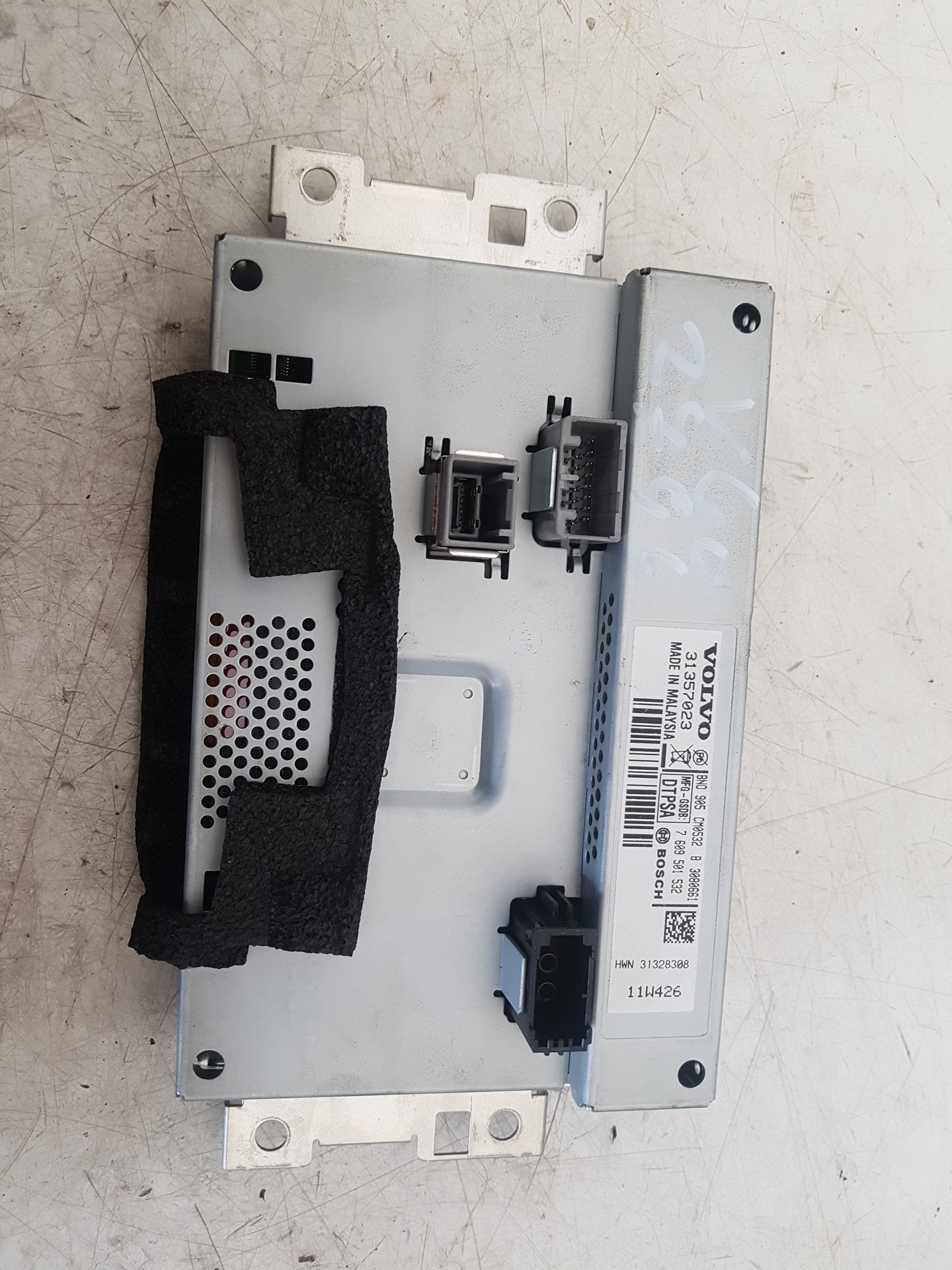 2011 - 2015 Volvo V60 I 157 Estate Dash Display Unit 31357023