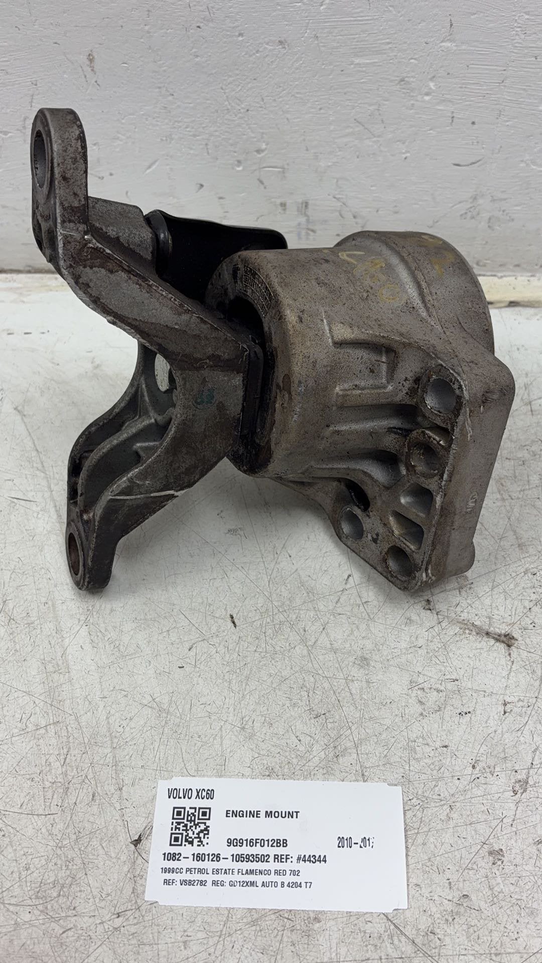 2010 - 2017 Volvo XC60  Estate Engine Mount 9G916F012BB