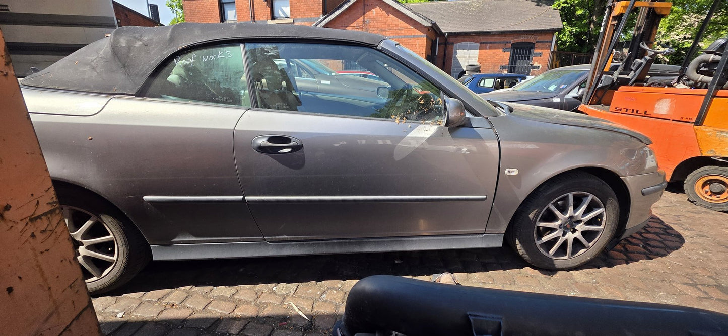 2003 - 2015 Saab 9-3  Convertible DOOR - BARE (FRONT DRIVER SIDE) STEEL GREY 279