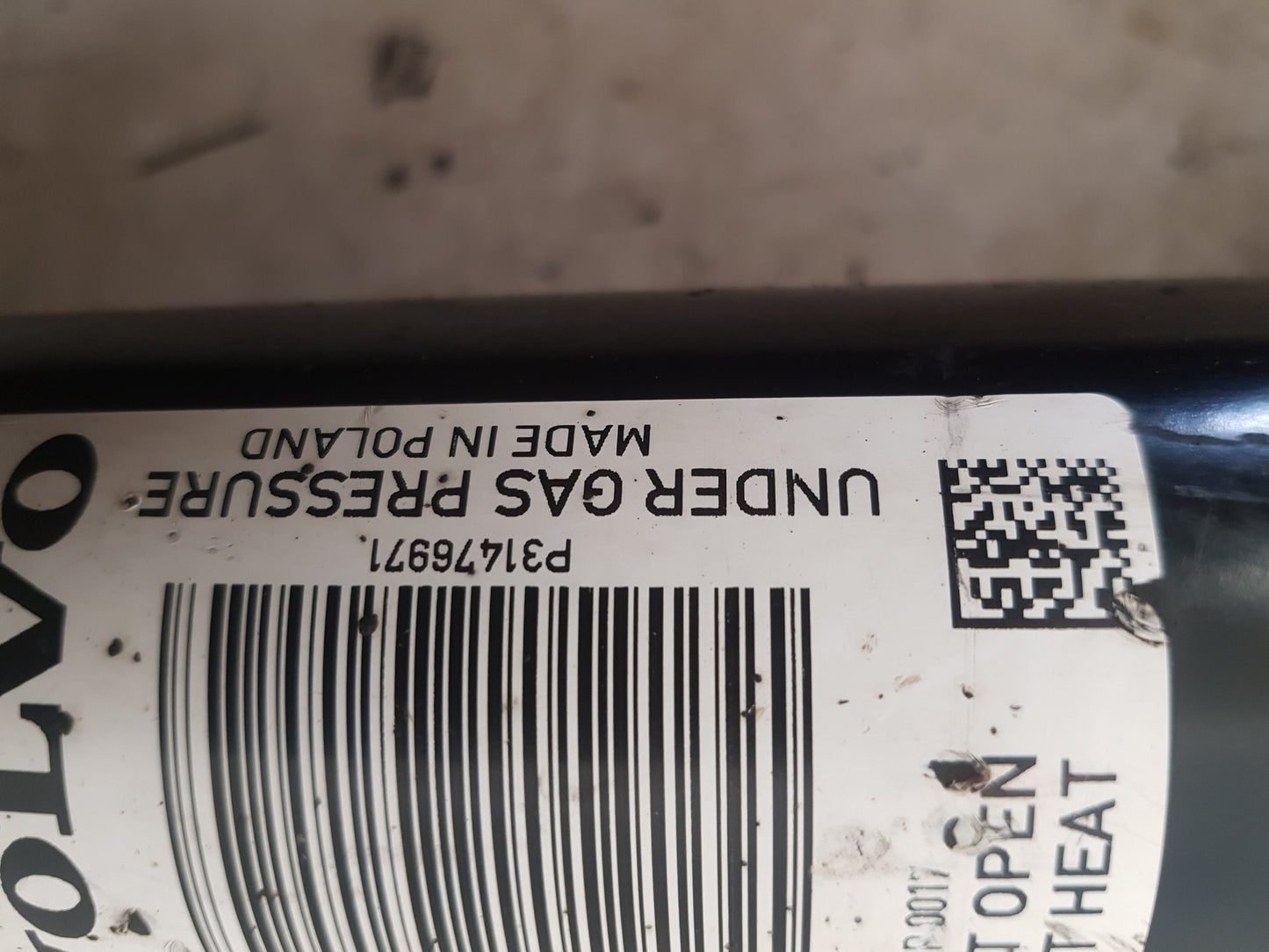 2017 - 2025 Volvo V90 235, 236 Estate Left Front Shock Absorber 31476971