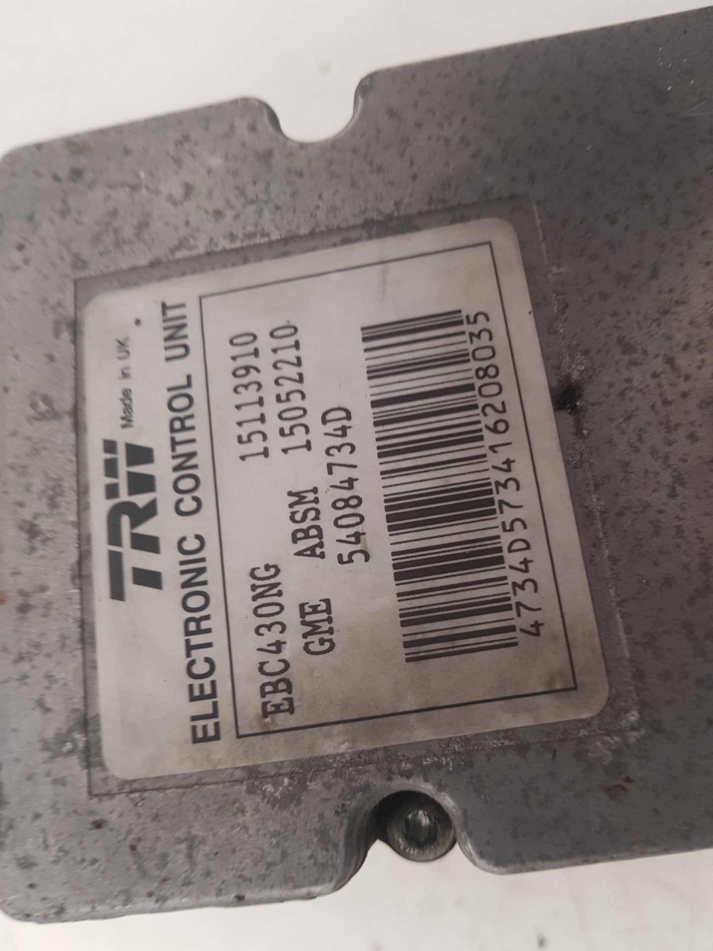 2003 - 2015 Saab 9-3  Convertible ABS Pump/Modulator 12773672