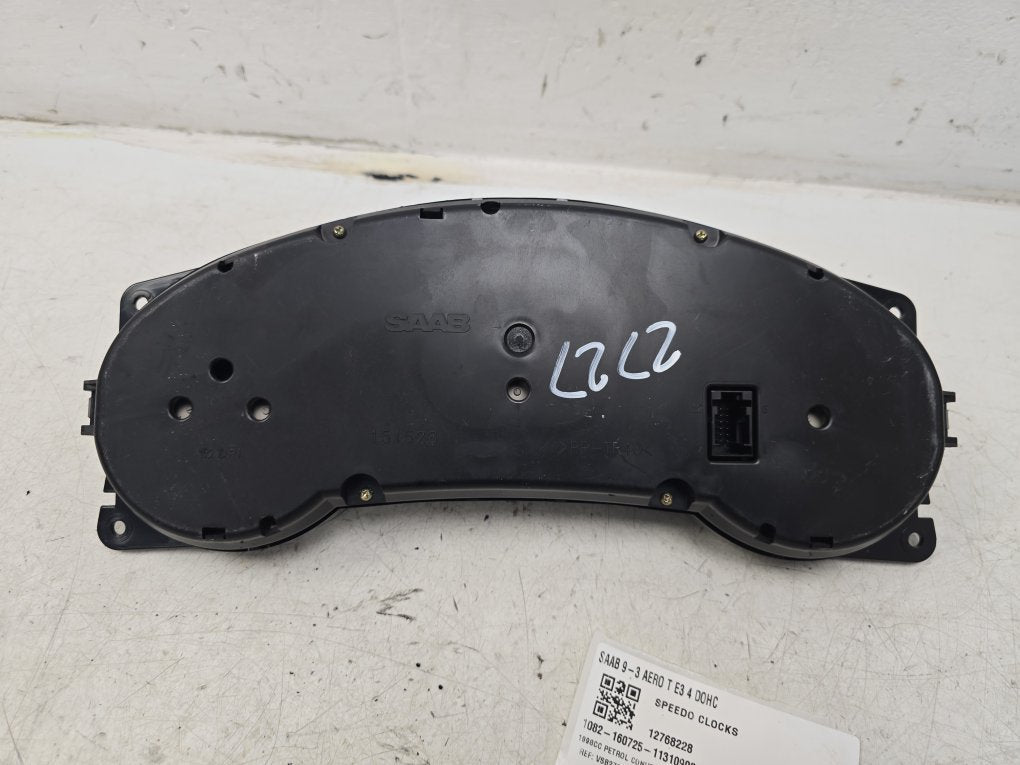 2004 Saab 9-3  Convertible Instrument Cluster 12768228