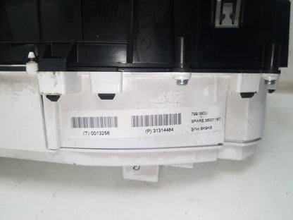 2012 - 2016 Volvo V40  Hatchback Instrument Cluster 31314484