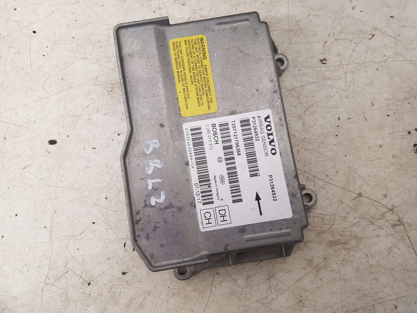 2008 - 2011 Volvo V70  Estate Airbag Module 31264932