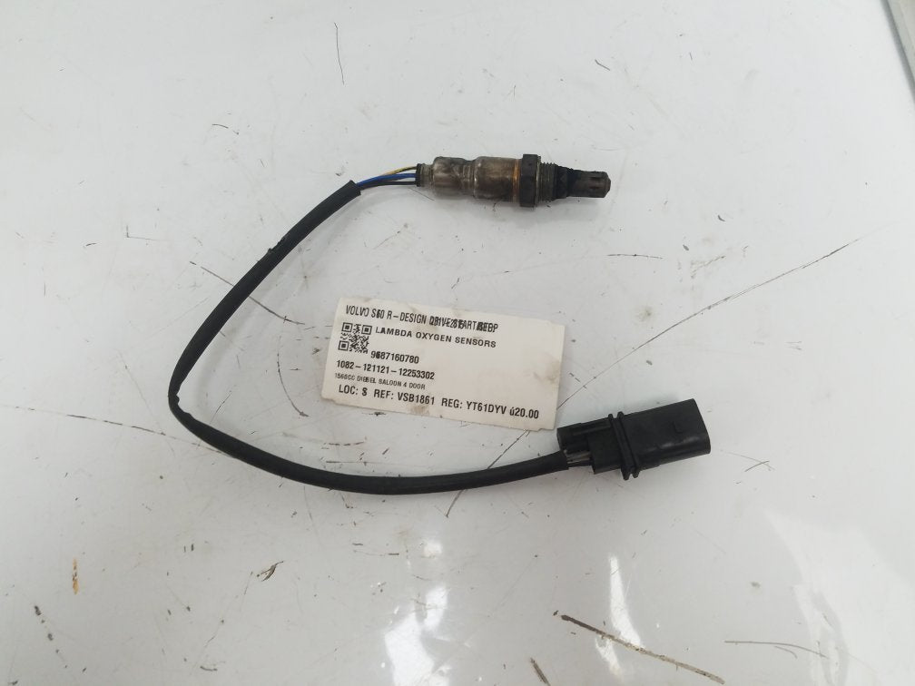 2011 - 2015 Volvo S60  Saloon LAMBDA OXYGEN SENSORS 9687160780