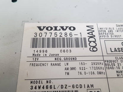 2007 - 2012 Volvo C70 II 542 Convertible CD Player 36050354