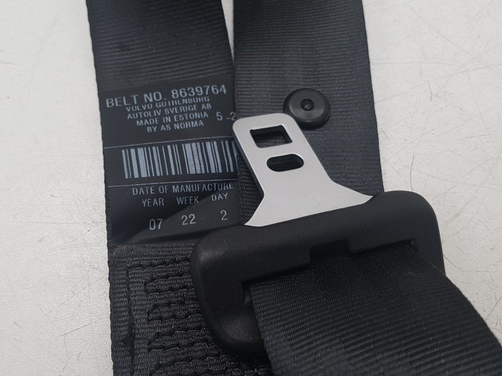 2006 - 2009 Volvo S80  Saloon Right Rear Seat belt 8639764
