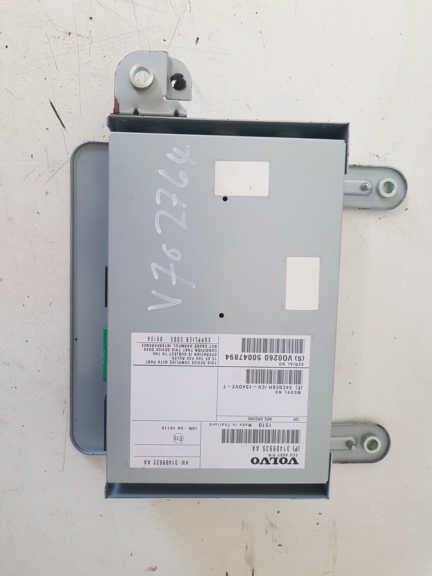 2016 Volvo V70 III 135 Estate Amplifier 31409935AA