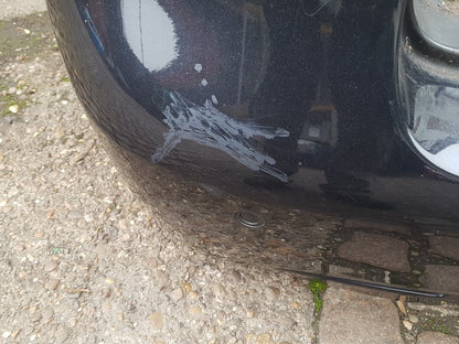 2008 Saab 9-3  Saloon Rear Bumper 298 BLACK