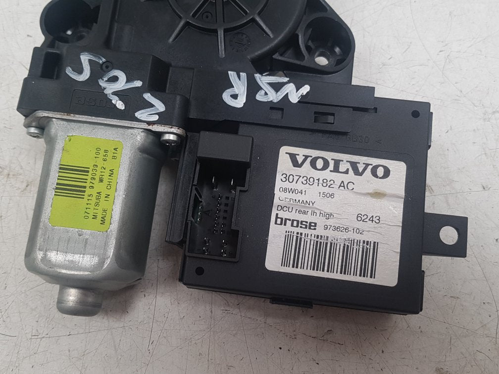 2005 - 2012 Volvo S40  Saloon WINDOW REG MOTOR (PASSENGER SIDE REAR) 30739182