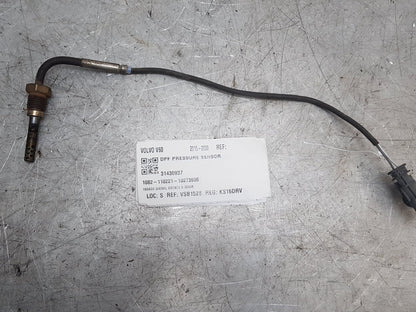2012 - 2016 Volvo V40  Hatchback Differential Exhaust Pressure Sensor 31430937