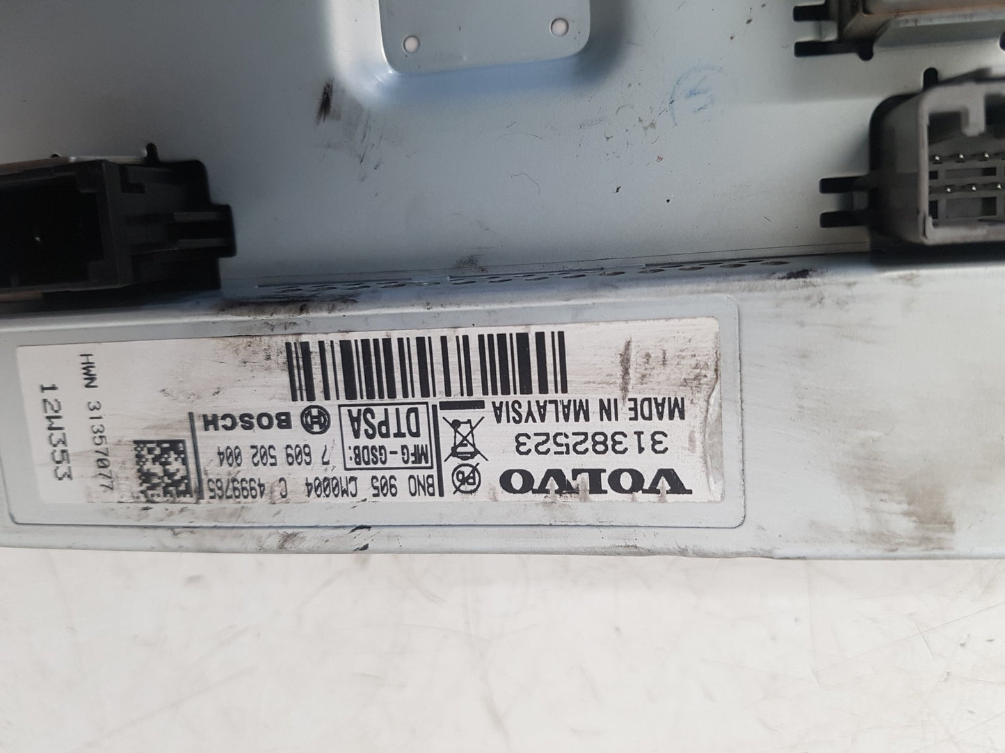 2012 Volvo S60  Saloon Dash Display Unit