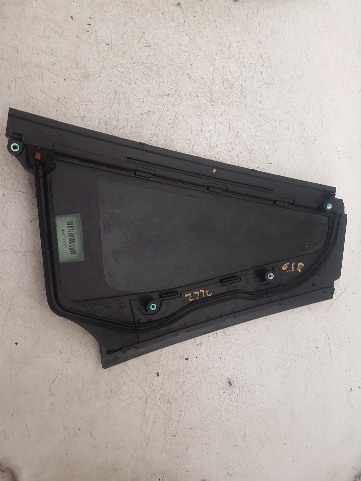 2017 - 2026 Volvo V60 II 225 Estate Right Rear Quarter Door Glass 31442969