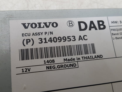 2015 Volvo S60  Saloon DAB RADIO ECU 31409953 AC