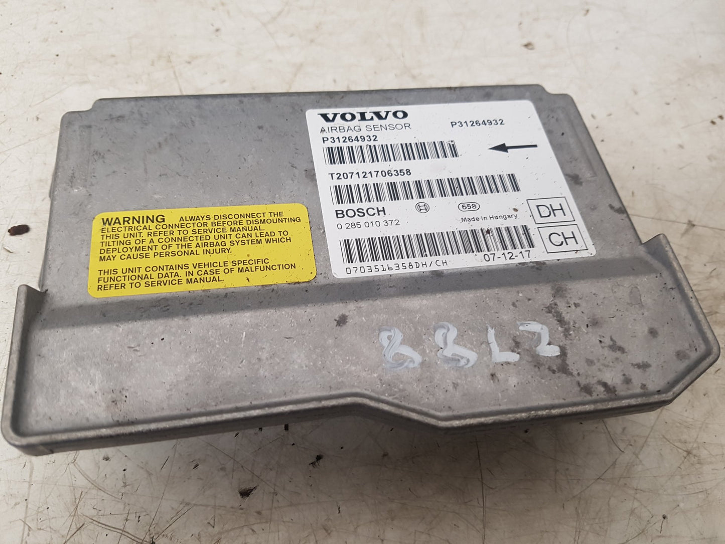 2008 - 2011 Volvo V70  Estate Airbag Module 31264932
