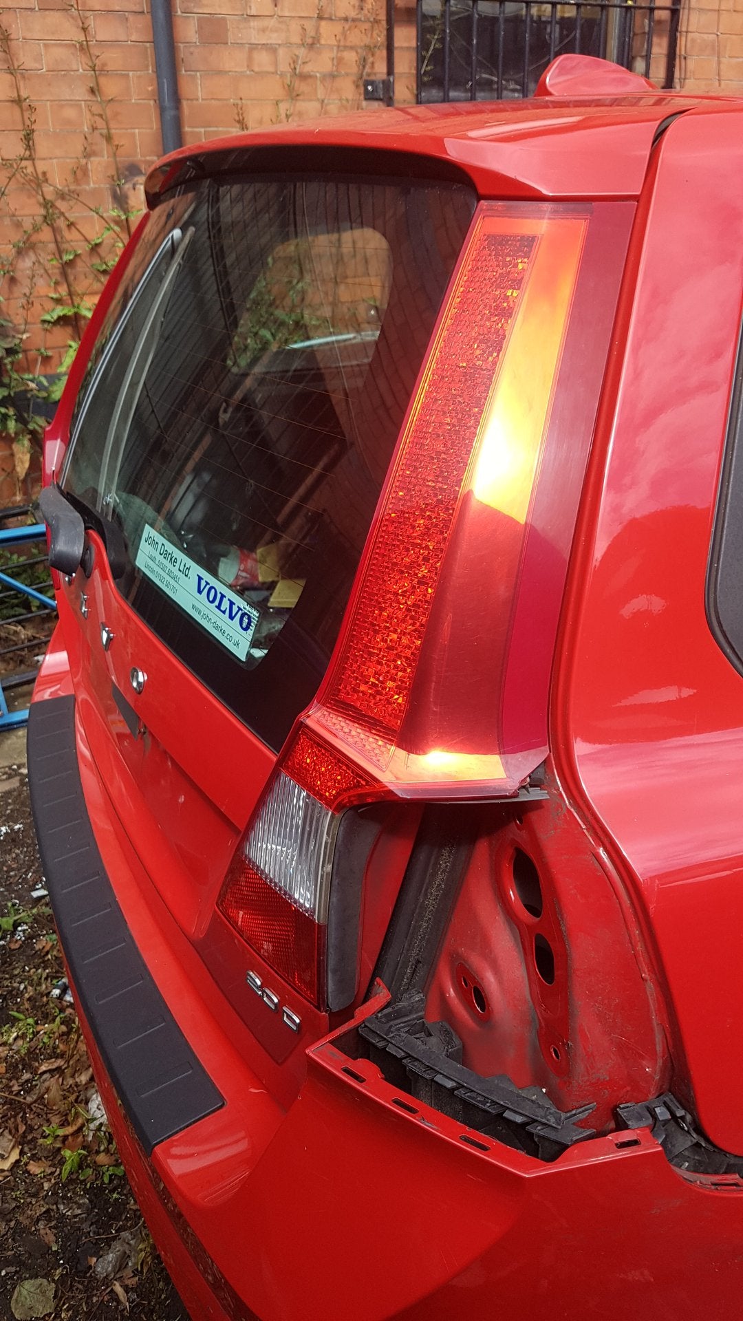 2007 - 2015 Volvo V70  Estate Right Taillight 31395069