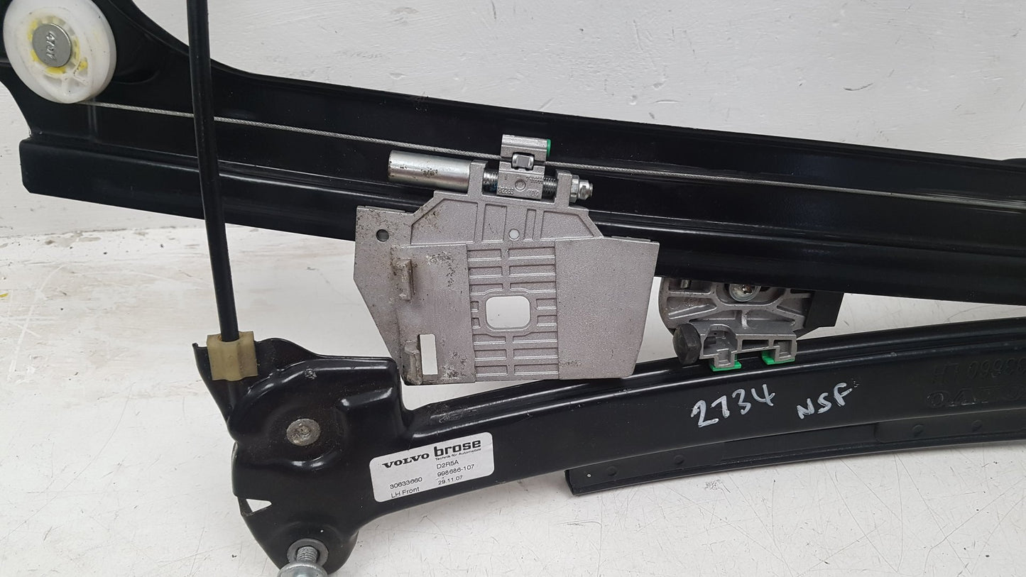 2007 - 2013 Volvo C70  Convertible WINDOW REGULATOR/MECH ELECTRIC  (FRONT PASSENGER SIDE) 30633660
