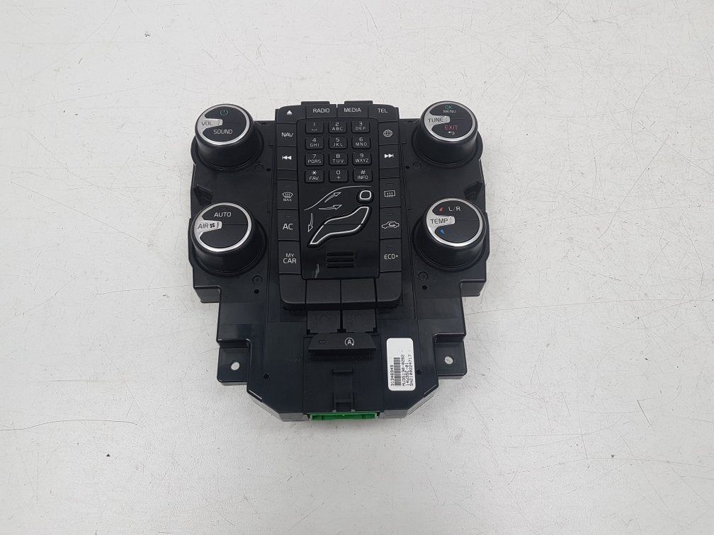 2012 - 2016 Volvo V40  Hatchback HEATER & RADIO CONTROL PANNEL 31346949