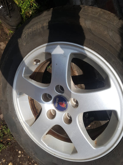 1998 - 2002 Saab 9-3  Hatchback Alloy Wheel 12785708
