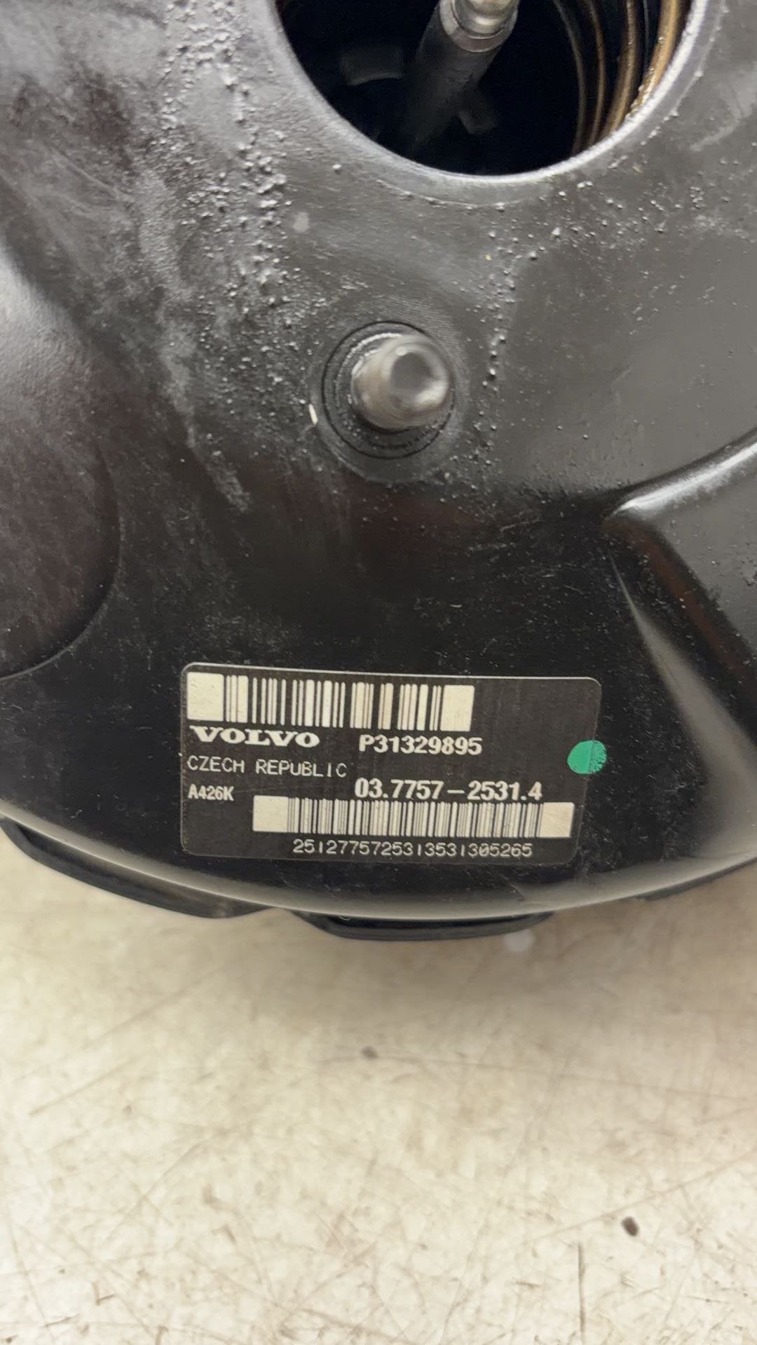 2011 - 2014 Volvo V60 I 155 Estate Brake Booster 31329895